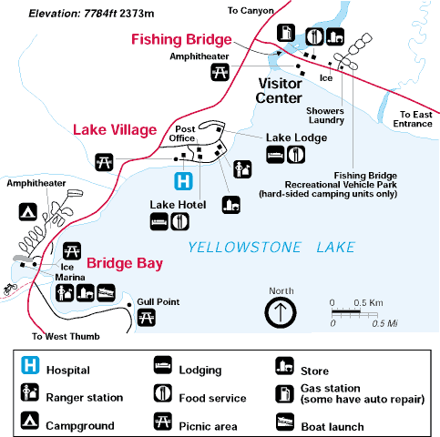 Lake Village Vicinity Map (21K)